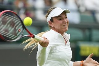 Donna Vekic figure pour la première fois dans le dernier carré d'un Majeur KEYSTONE/AP/Mosa'ab Elshamy